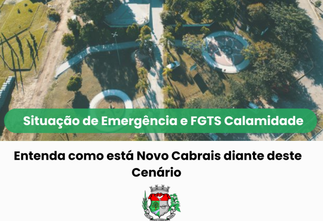Situação de Emergência e FGTS Calamidade
