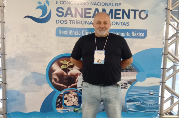 Leodegar participa de II Congresso Nacional de Saneamento dos Tribunais de Contas que orienta que serviços deverão ser custeados pelos usuários