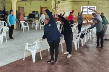 Grupo de saúde realiza atividades em Capão do Veado