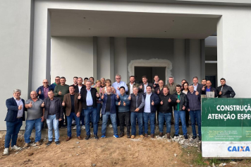 Prefeito de Novo Cabrais participa da entrega de R$ 900 mil ao Consórcio Intermunicipal do Vale do Jacuí
