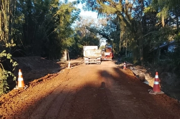 Ponte na Linha Pfeifer está com trânsito liberado
