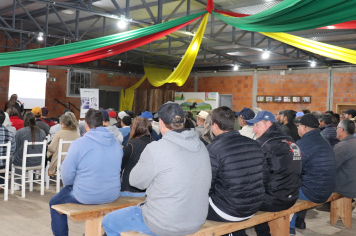 Emater/RS-Ascar realiza reunião sobre o Programa Operação Terra Forte em Novo Cabrais
