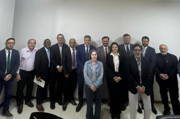 Prefeito Leodegar Rodrigues participa de mobilização em Brasília por mais recursos para a Saúde