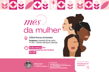 CRAS promove palestra em comemoração ao Dia Internacional da Mulher