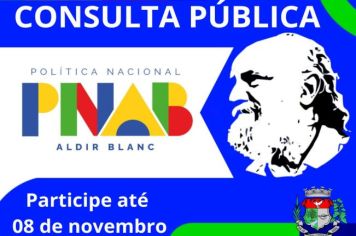 Aberta consulta pública sobre a Política Nacional Aldir Blanc (PNAB)
