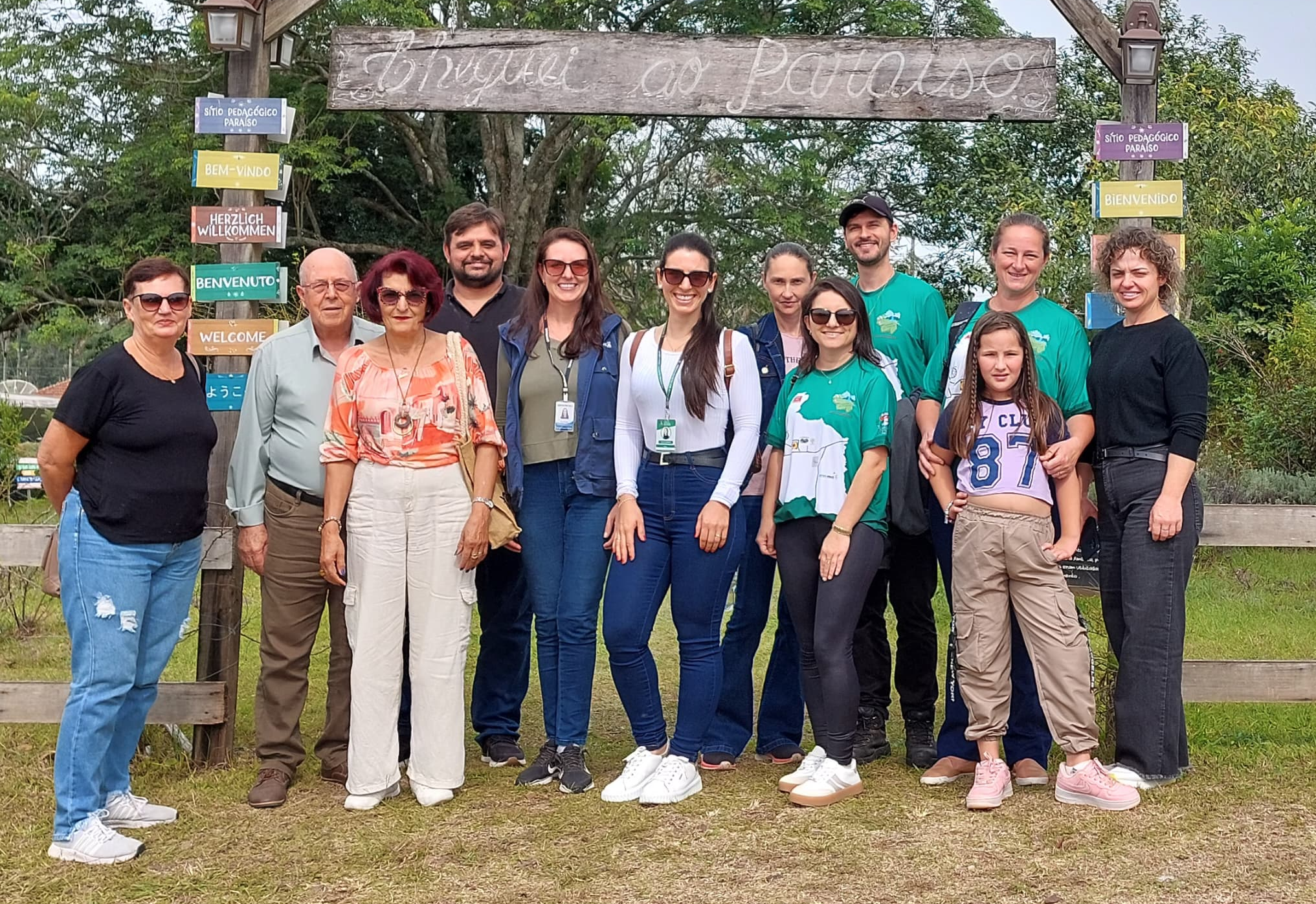 Integrantes do Comtur visitam Sítio Pedagógico em Rio Pardinho