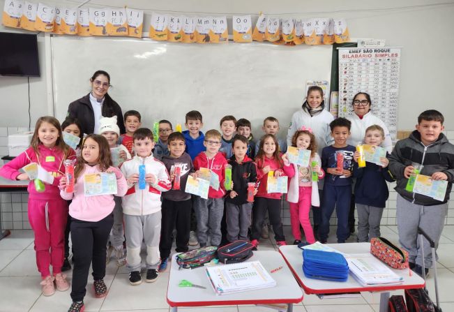 Saúde Bucal: educação e cuidados na EMEF São Roque