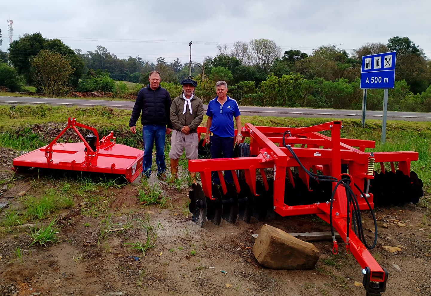 Novos equipamentos para fortalecer a agricultura em Novo Cabrais
