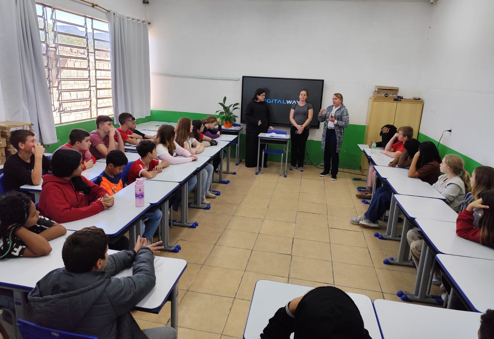 Iniciam as aulas de Robótica