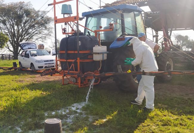 Emater abre pré-inscrições para o curso de boas práticas na aplicação de defensivos agrícolas 