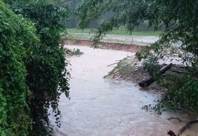Novo Cabrais sofre impactos devido às fortes chuvas